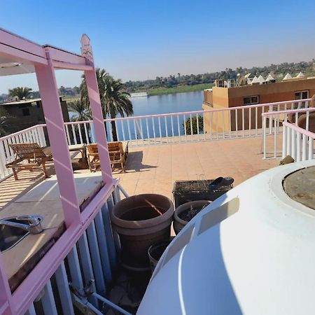 East Luxor Apartments With Nile Views Jazirat al Awwamiyah Kültér fotó