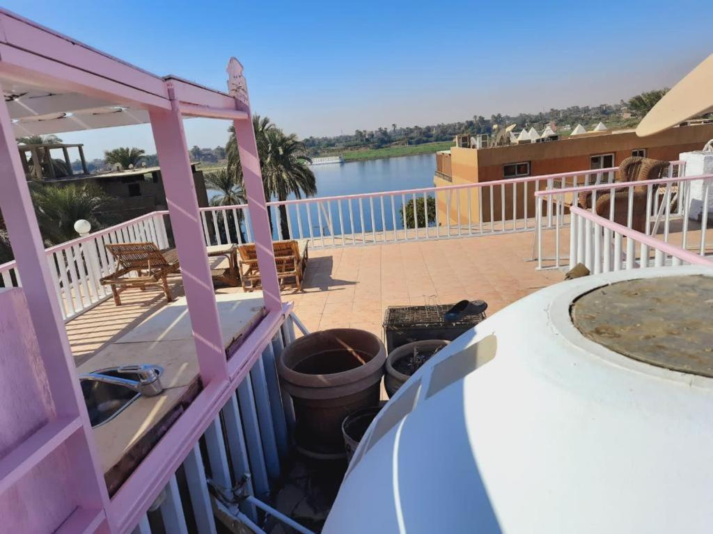 East Luxor Apartments With Nile Views Jazirat al Awwamiyah Kültér fotó