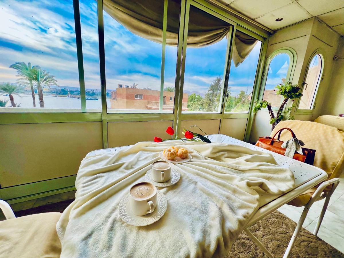 East Luxor Apartments With Nile Views Jazirat al Awwamiyah Kültér fotó